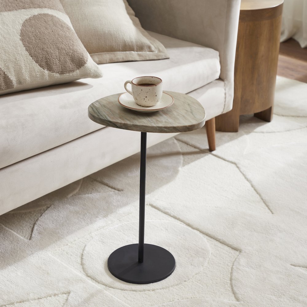 Bethany Side Table In Black Color. Picture 2