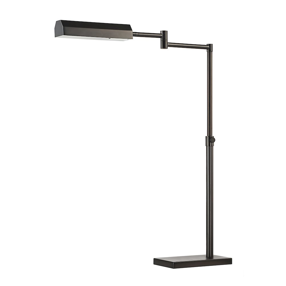 Haylee 20.5-32 Adj." Height Table Lamp, Brown. Picture 1