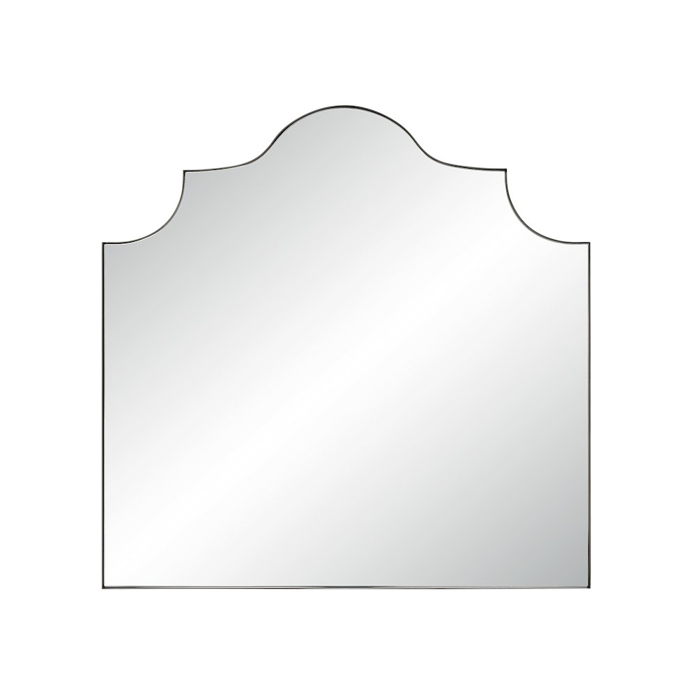 Eleanora 40" H x 40" W Wall Mirror, Aged Brass. Picture 1