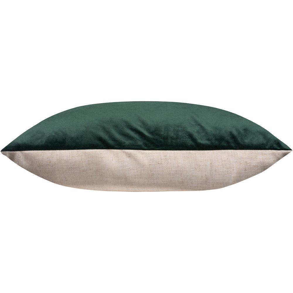 Olive 20 X 20 Indoor Pillow, Hunter Green. Picture 3