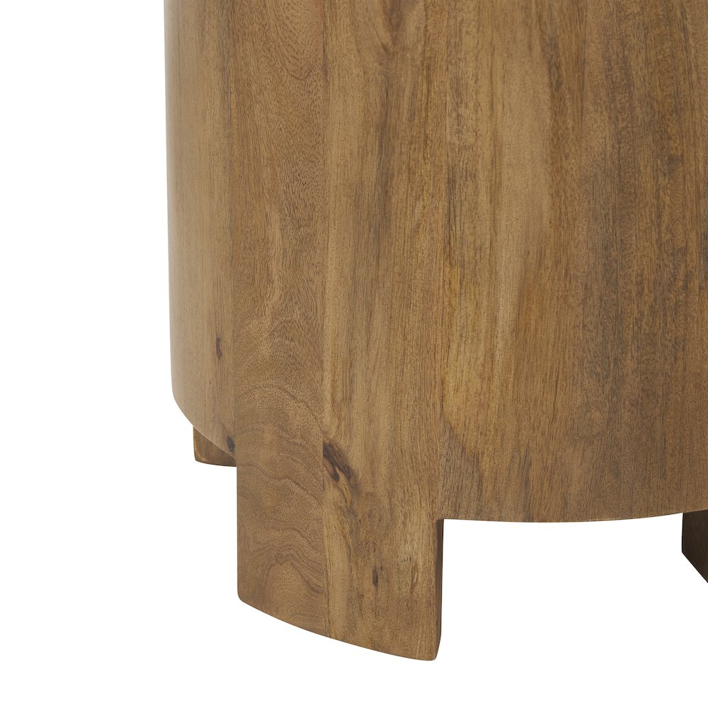 Salvatore Side Table In Beige Color. Picture 4