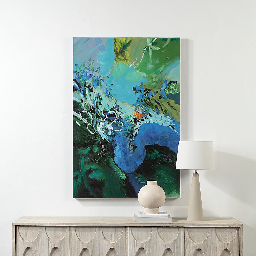 Tempress 40" Wide Canvas Art. Picture 2