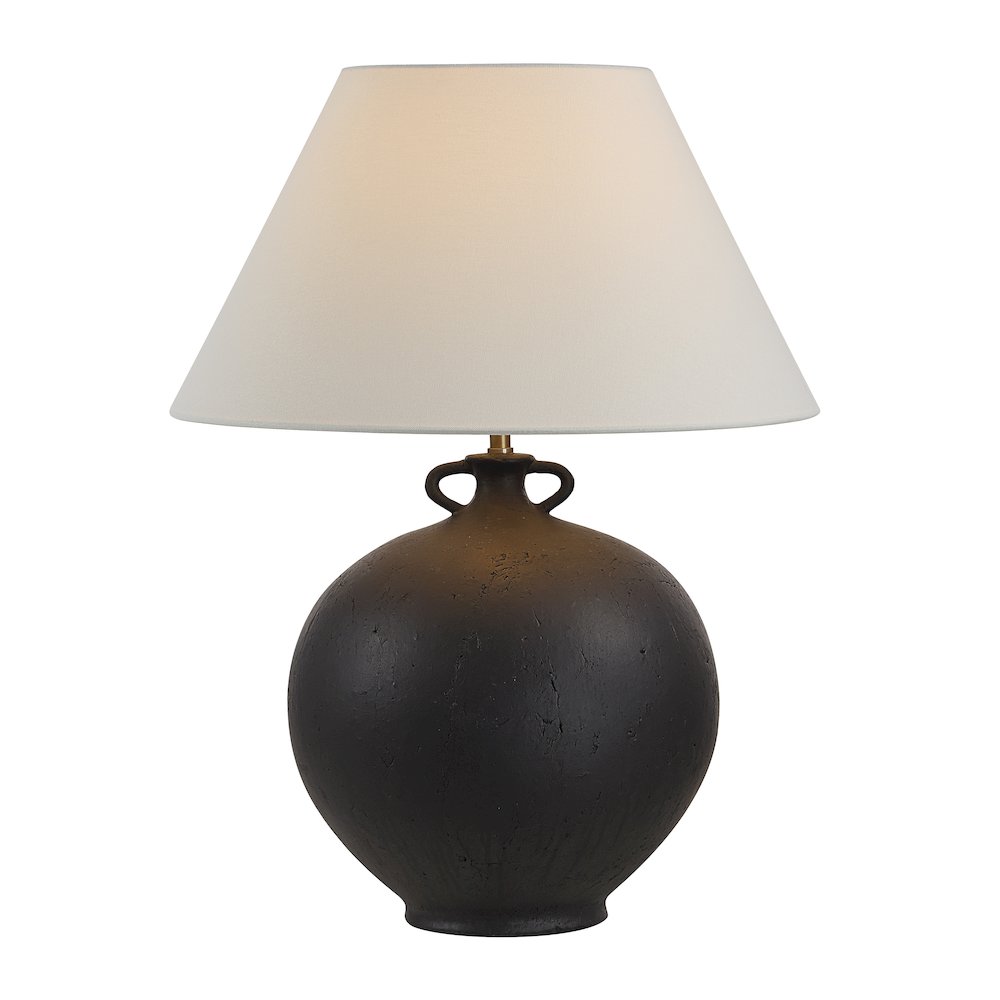Alicia 24.5" Height Table Lamps, Antique Black. Picture 5