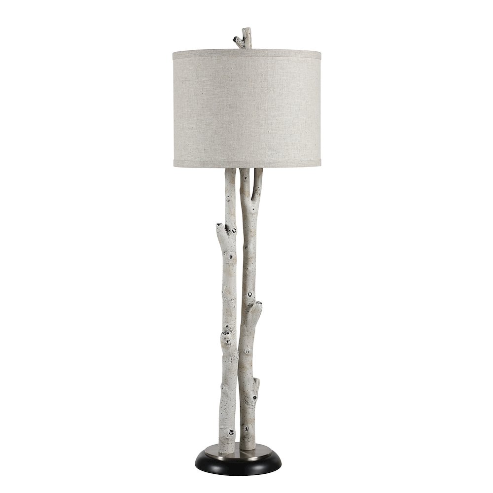 Leandro 35.25" Height Table Lamps, Faux Birch Tree. Picture 3