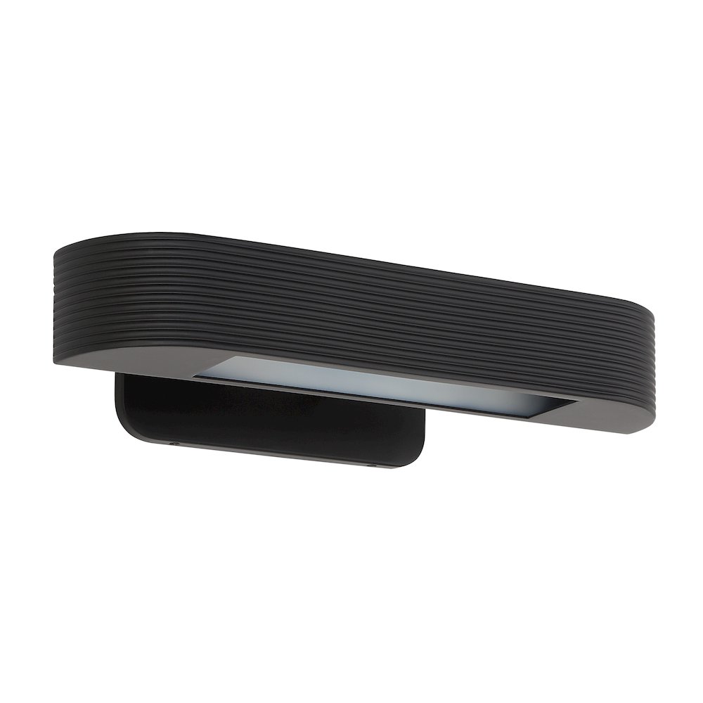Saba 4.5" Height Wall Sconce, Black. Picture 7