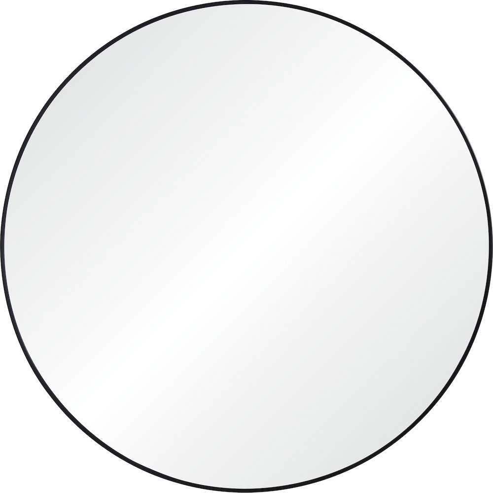 Sami 48 x 48 Round Framed Mirror. Picture 1