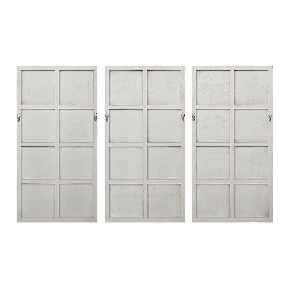Beaudelaire 20" Wide Wall Decor, Matte White. Picture 3