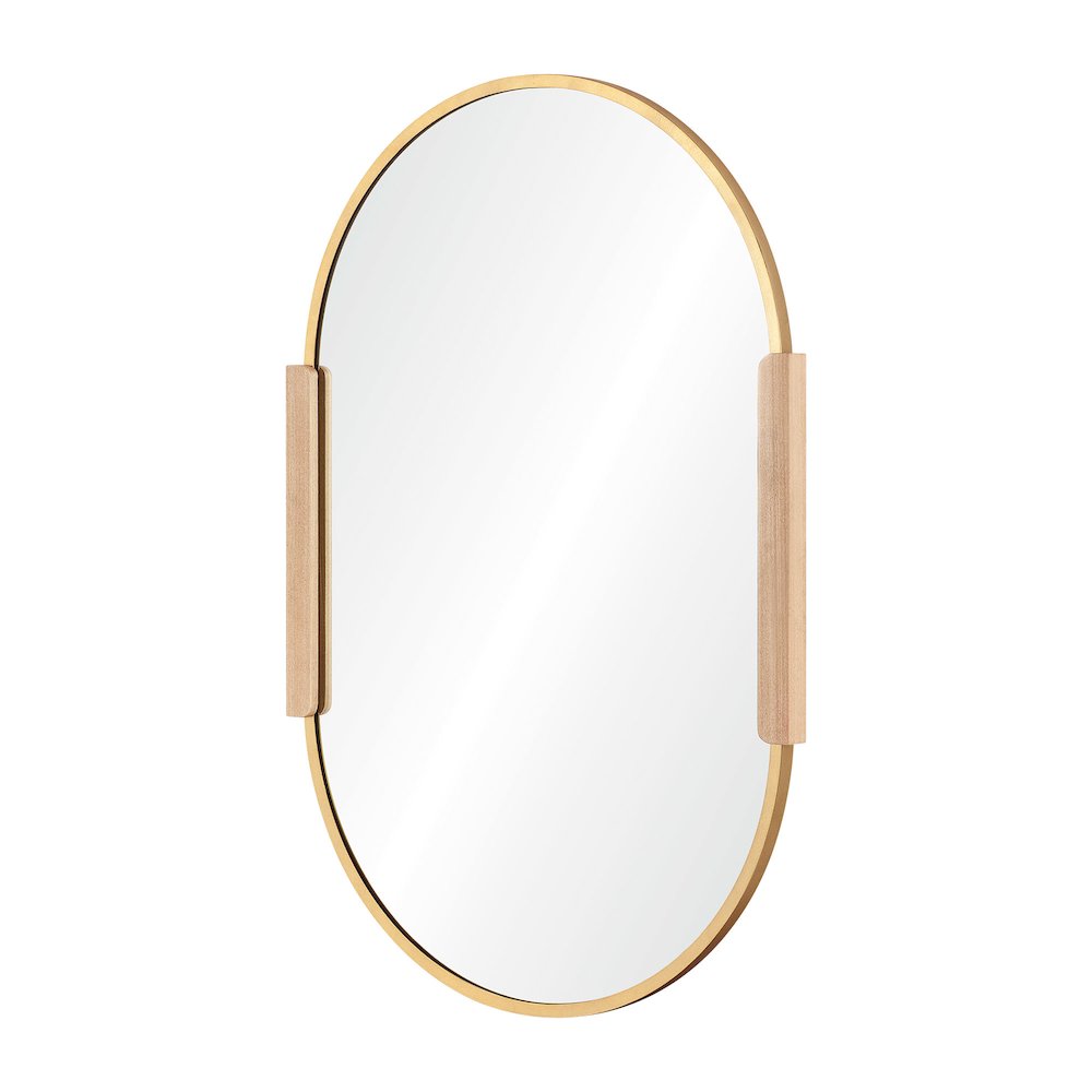 Kerianne 26 x 41 Pill,Oval,Rectangular Framed Mirror. Picture 3