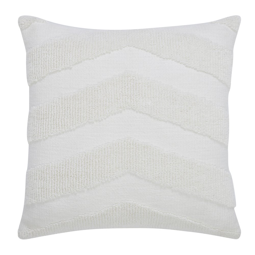 Chiara 20X20 Indoor Pillow, Ivory. Picture 1