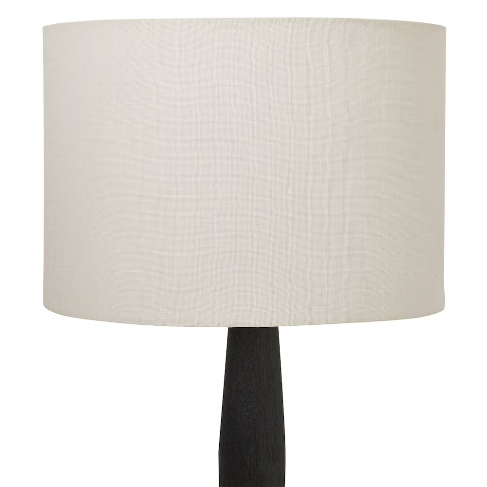 Francine 60" Height Floor Lamp, Black. Picture 3