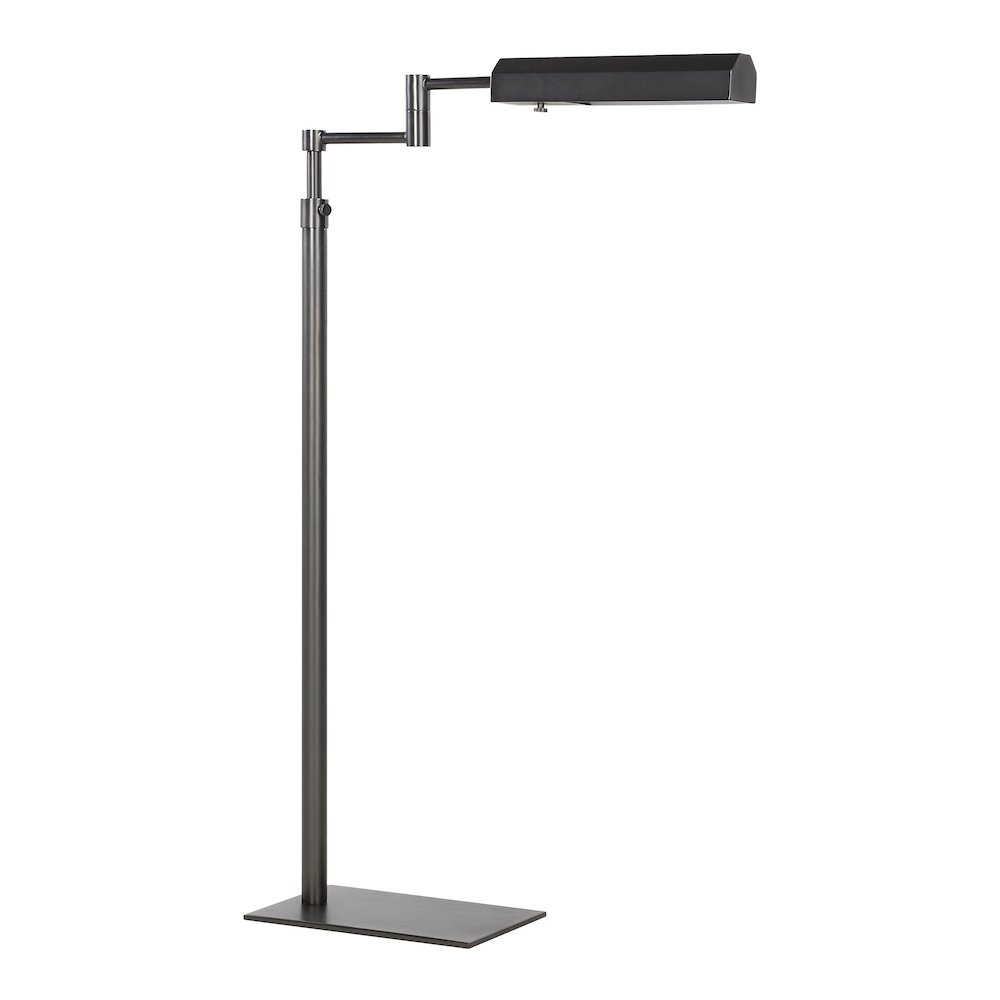 Thiva 45.25-60" ADJ Height Floor Lamp, Bronze. Picture 1
