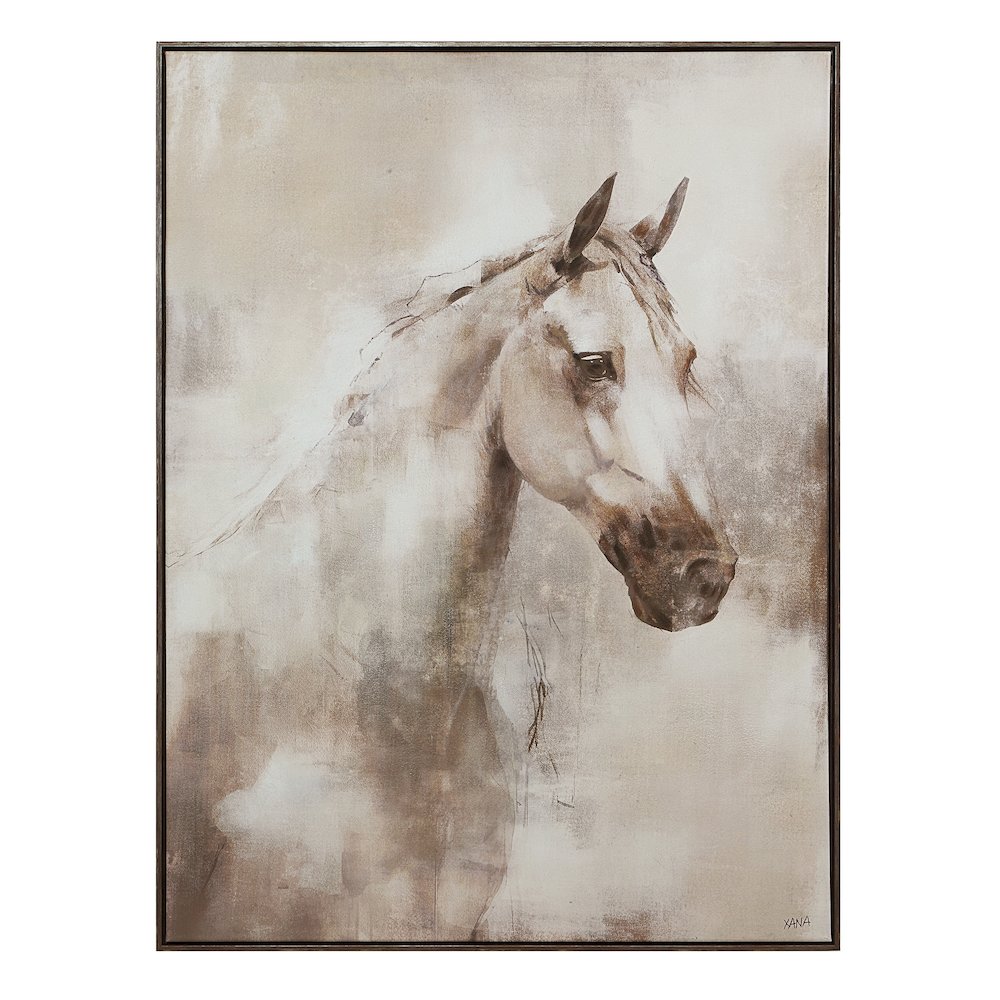 Jaxon 48" H x 36" W Canvas Art, Brown. Picture 1