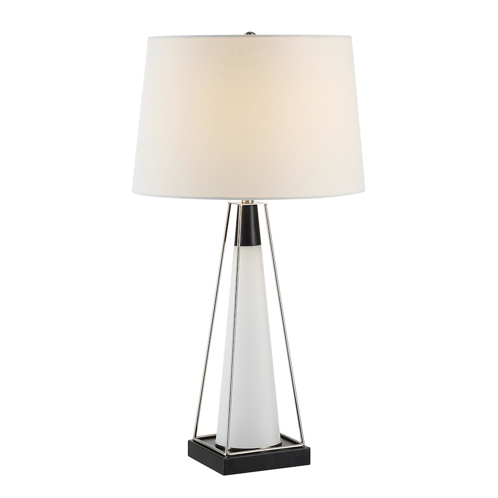Navagio 28" Height Table Lamp, White. Picture 6