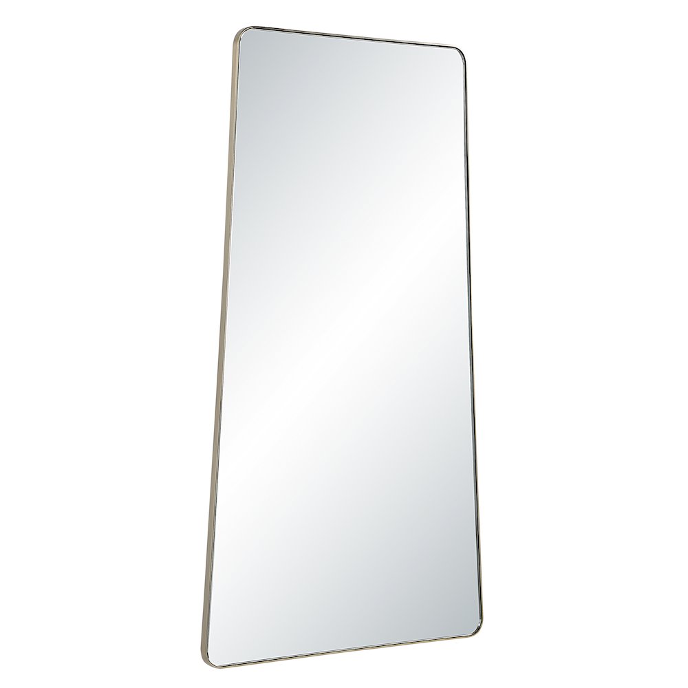 Miley 40" H x 22" W Wall Mirror, Yellow. Picture 3