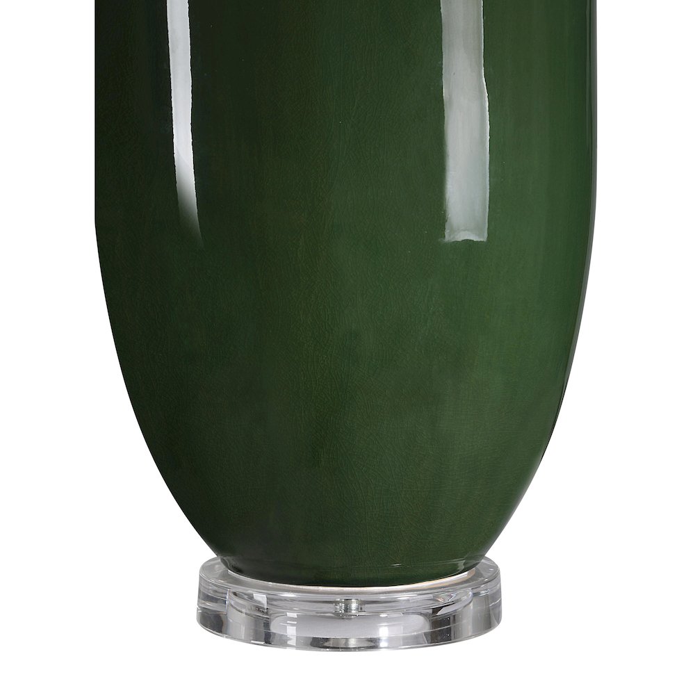 Pesca 30.75" Height Table Lamp, Green. Picture 4