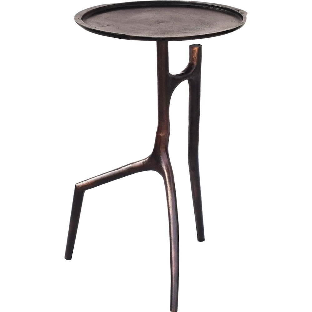Maadi Plated and Aluminium Bronze side table. Picture 1