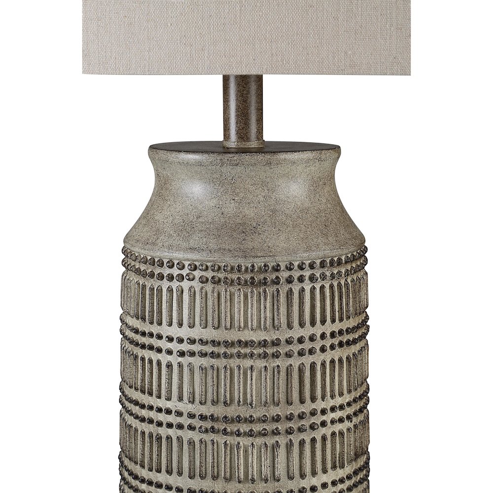 Tarragona 28" Height Table Lamp, Brown. Picture 4