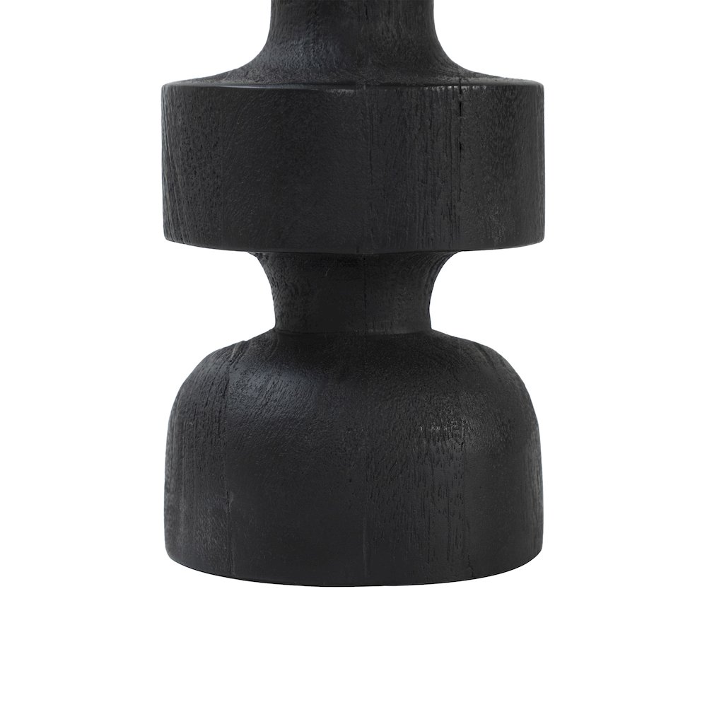 Beckton Statue, Black. Picture 3