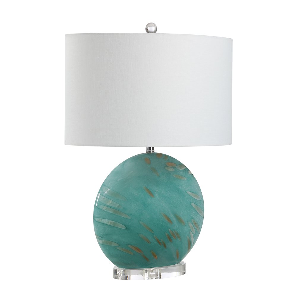 Poppi 24.0" Height Table Lamps, Green. Picture 3