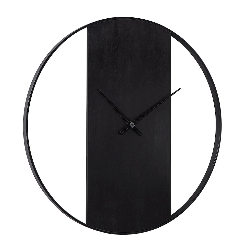 Romy Wall Clock In Black Color. Picture 3