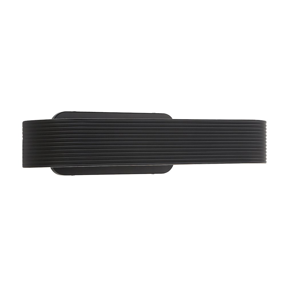 Saba 4.5" Height Wall Sconce, Black. Picture 3