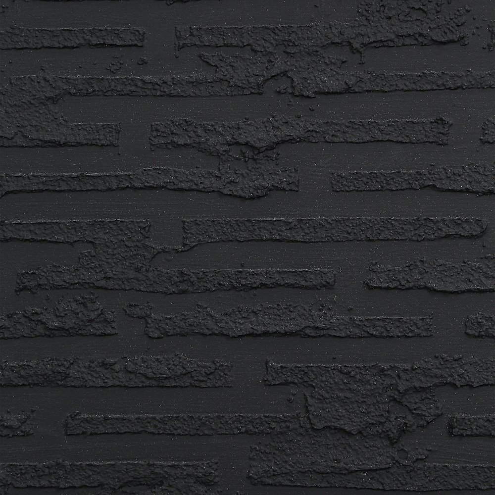Kinetic 50" H x 40" W Canvas Art, Black. Picture 5
