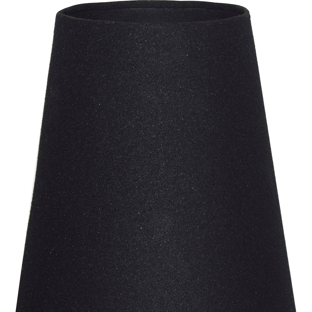 ROOVE Textured Matte Black SET OF 2 VASES. Picture 4