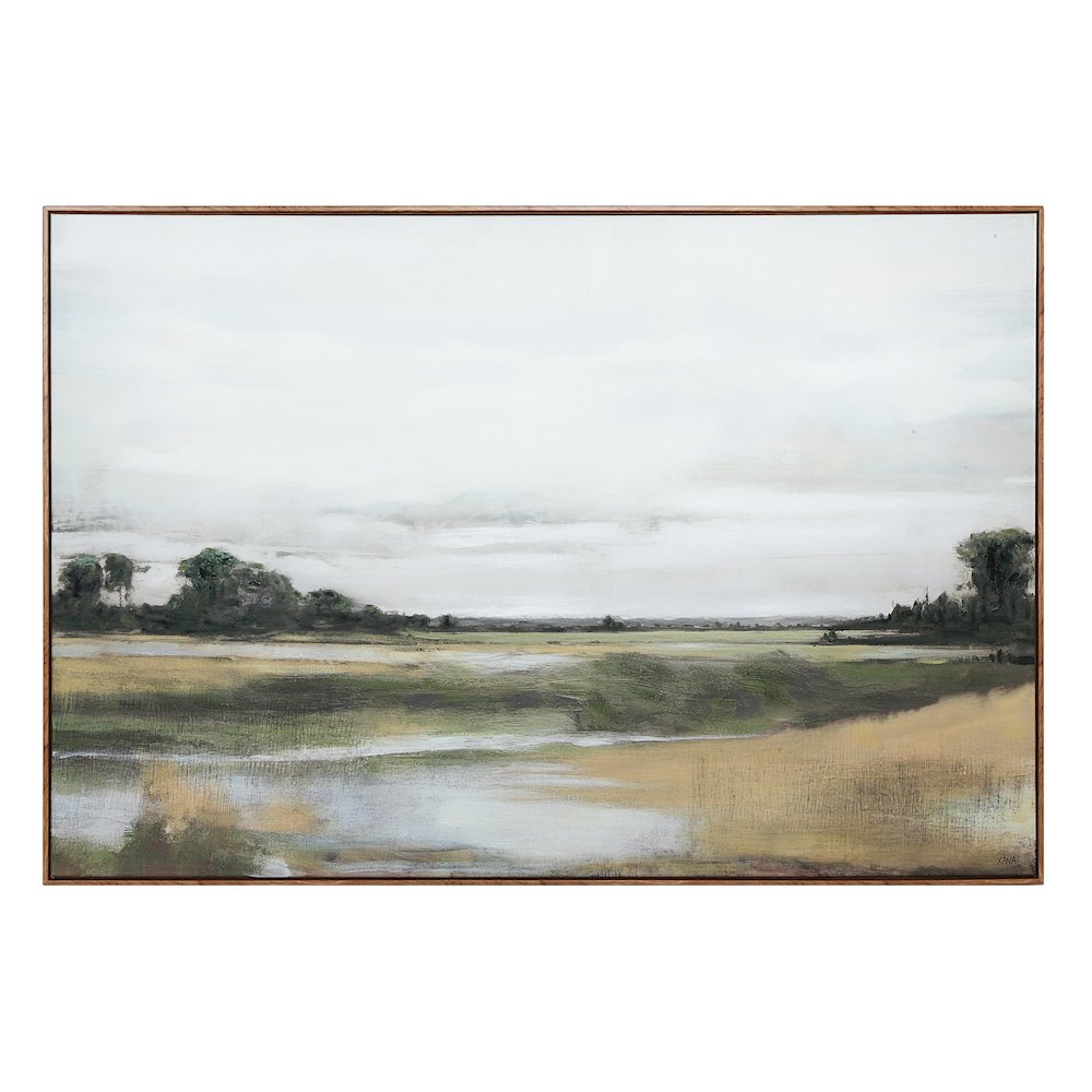 Arcos 40" H x 60" W Canvas Art, Beige. Picture 1