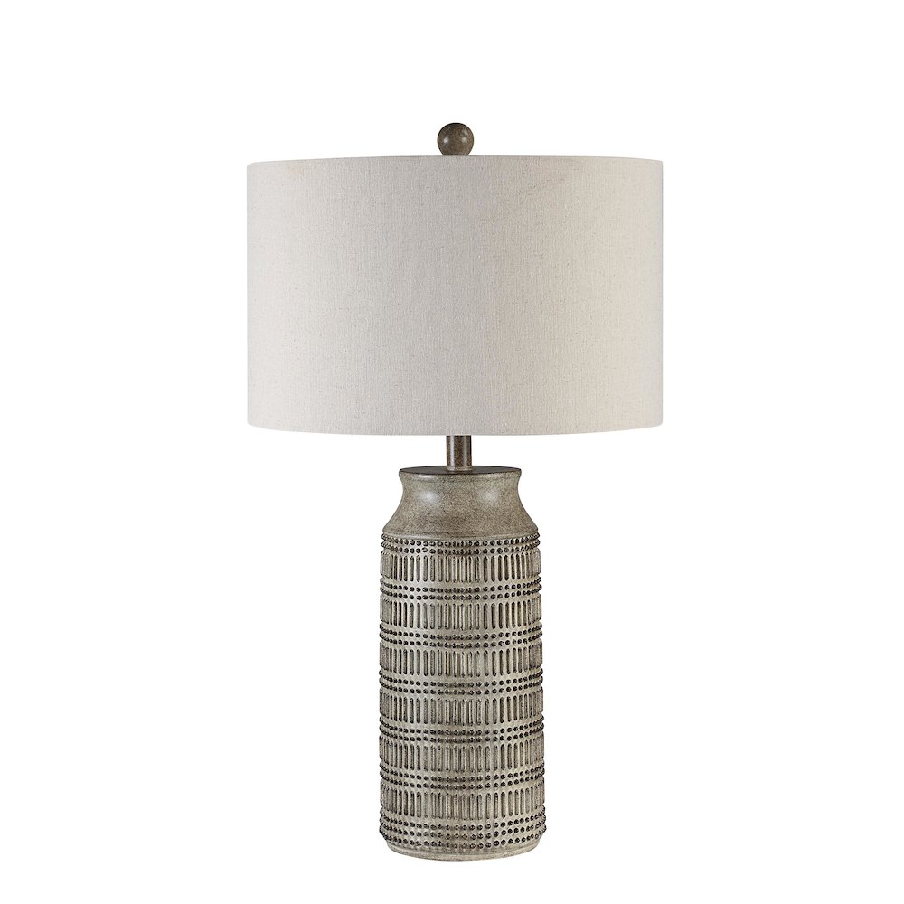 Tarragona 28" Height Table Lamp, Brown. Picture 1