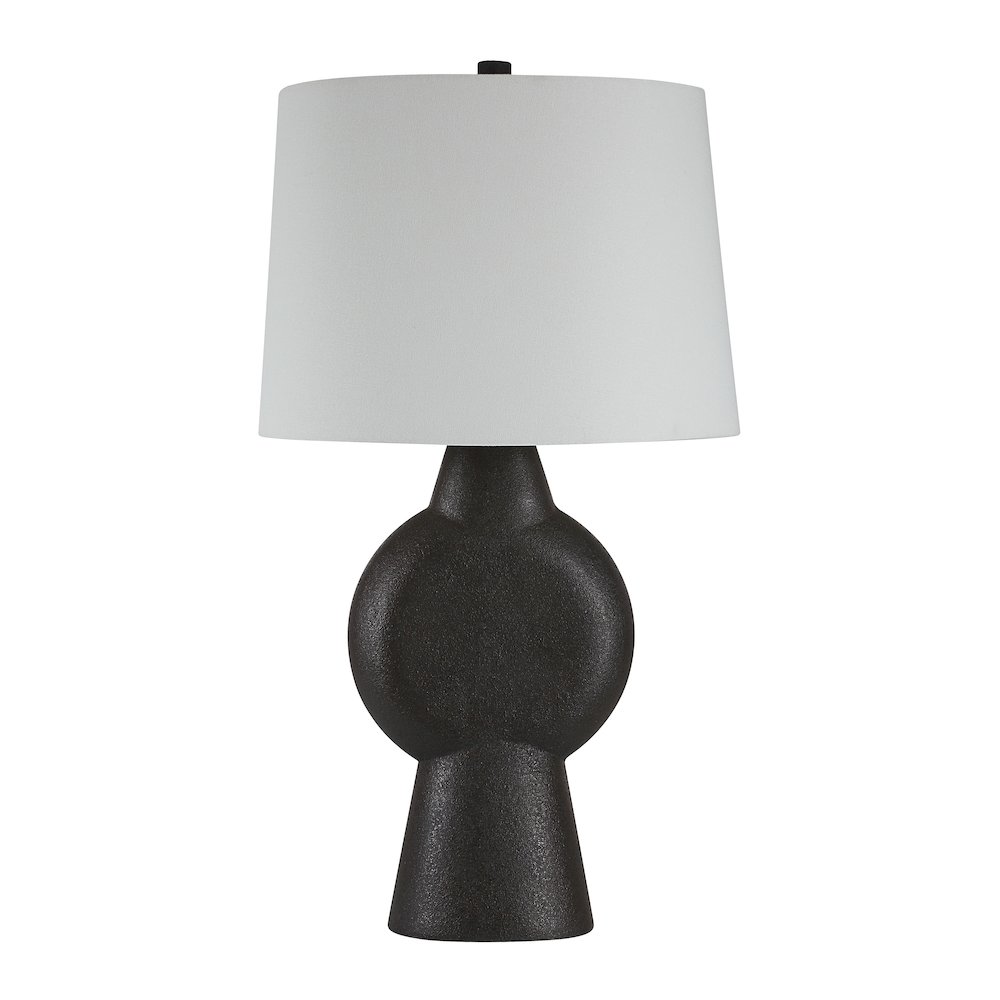 Fierra 30.0" Height Table Lamps, Stone Black. Picture 1