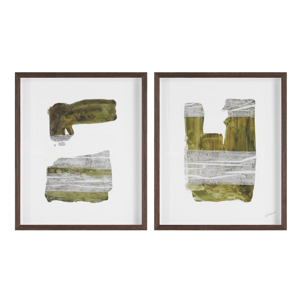 Aimee 20.0" Wide Wall Decor, Printed Artwork (2 Piece Set). Picture 1