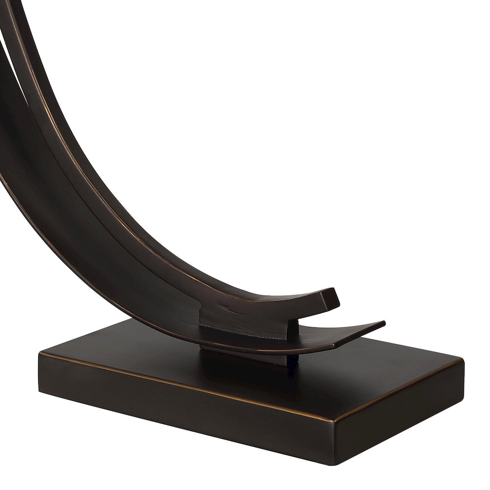 Pervinca 28.125" Height Table Lamp, Brown. Picture 4