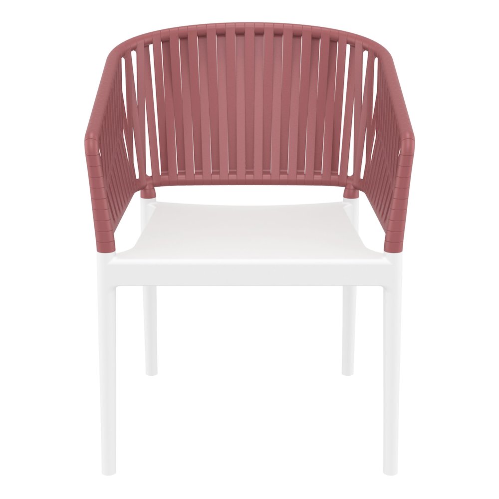 Portofino Armchair White-Marsala. Picture 2