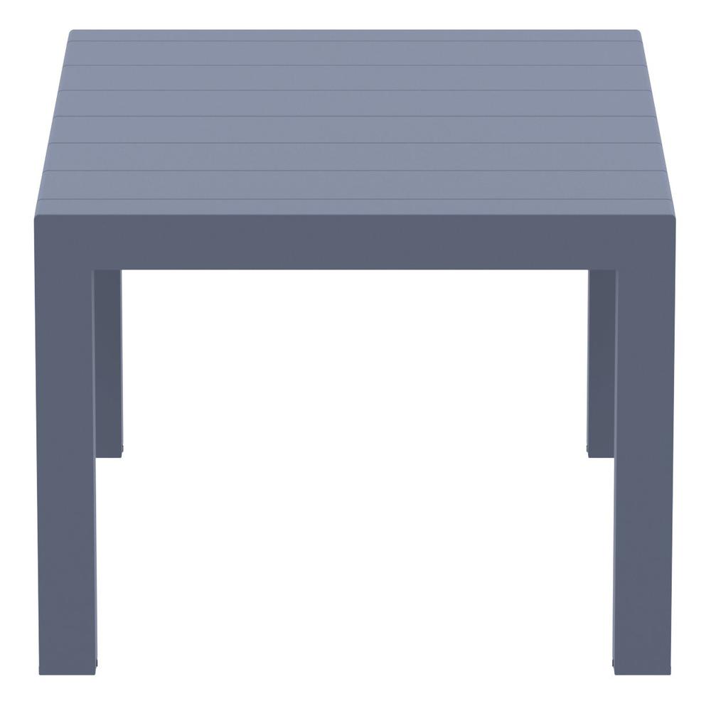 Vegas Dining Table 39 inch to 55 inch Extendable Table Dark Gray. Picture 7