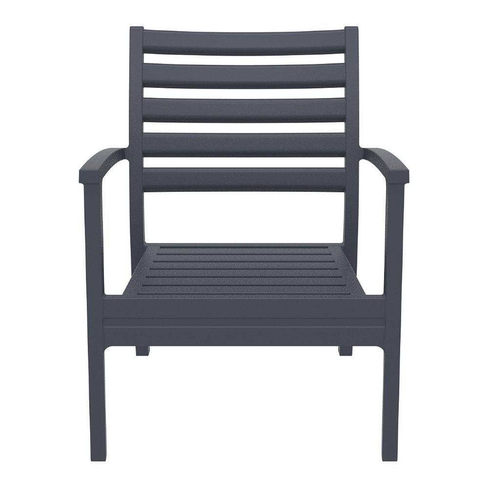 Artemis XL Club Chair Dark Gray, Set of 2. Picture 7