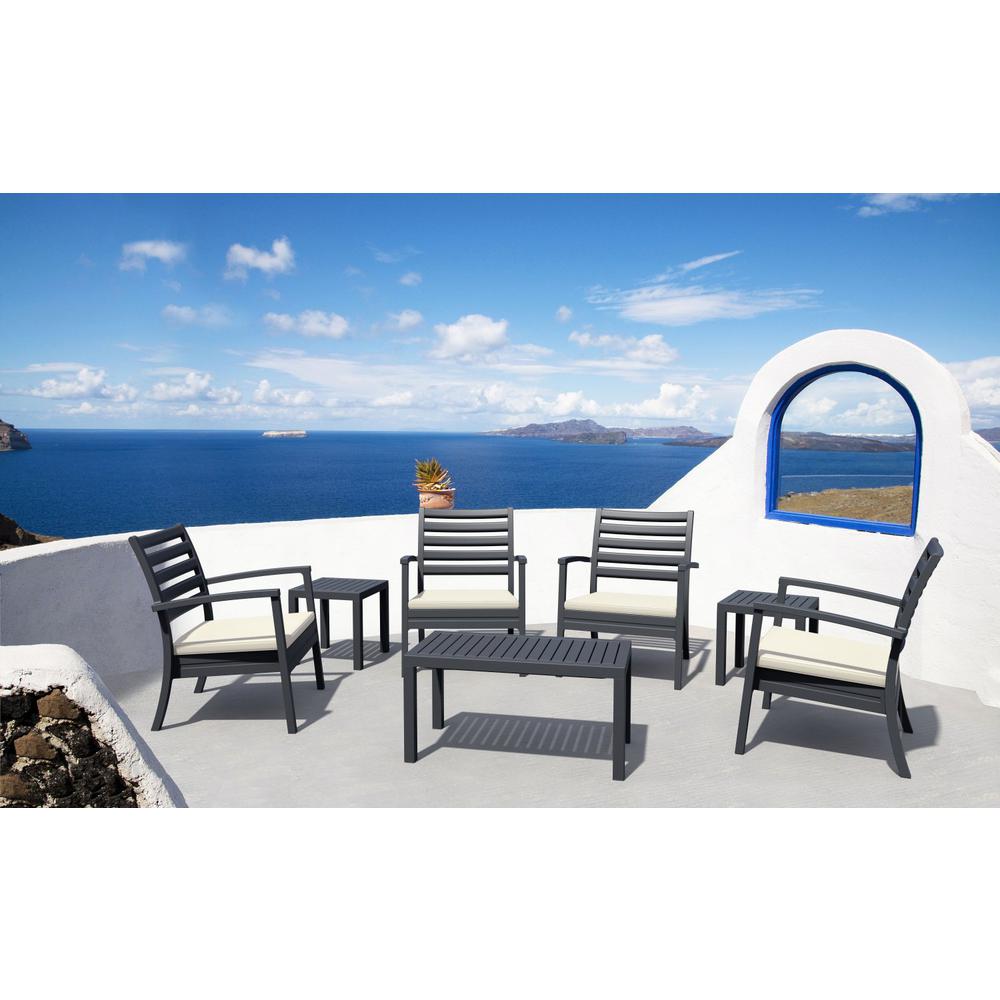 Artemis XL Club Chair Dark Gray, Set of 2. Picture 11