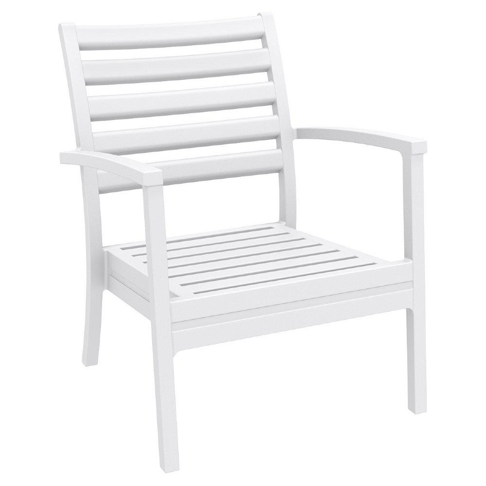 Artemis XL Club Chair White, Set of 2. Picture 1
