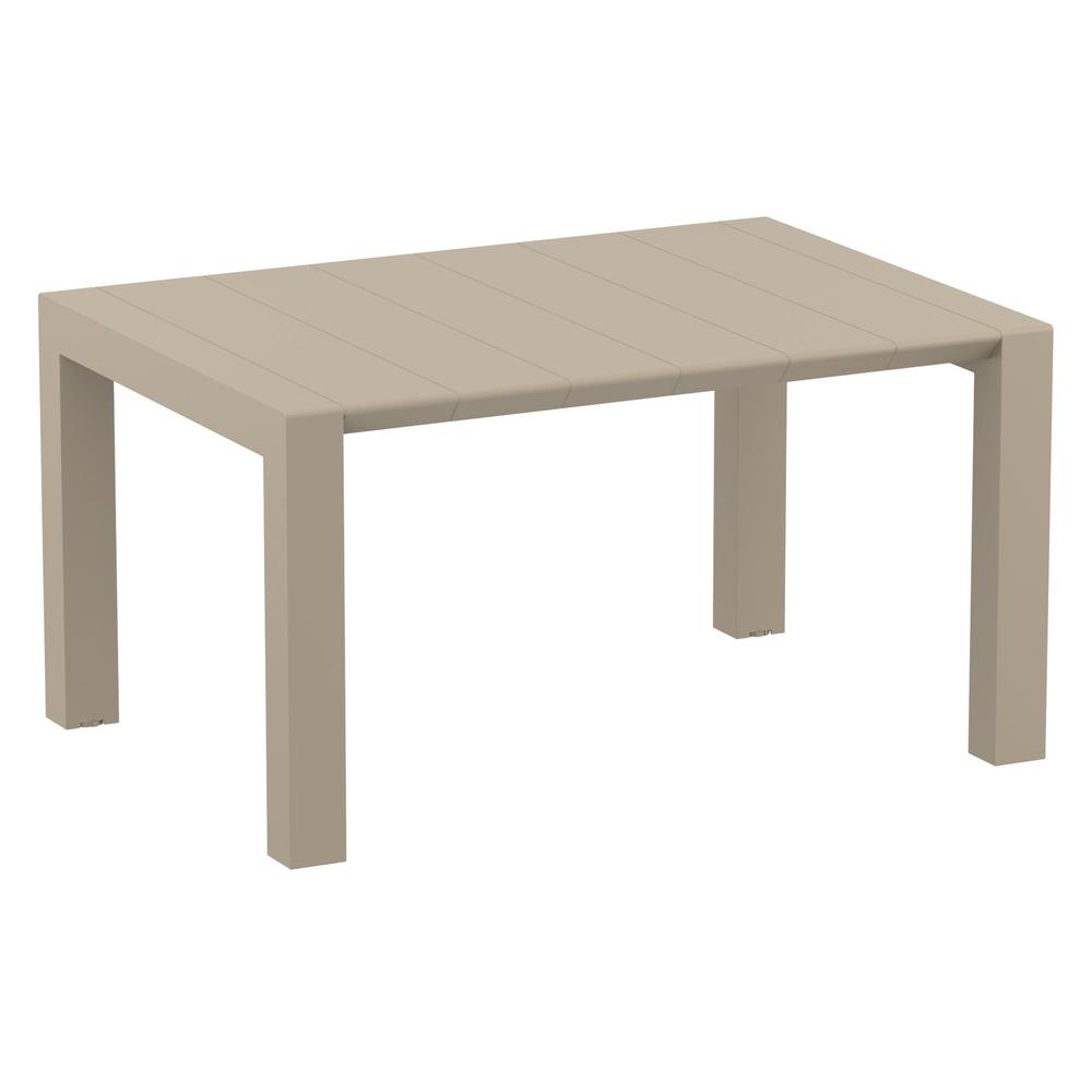 Air XL Extension Dining Set 5 Piece Taupe. Picture 4