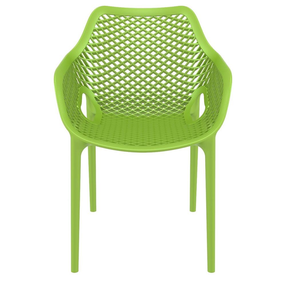 Air XL Outdoor Dining Arm Chair Tropical Green, Set of 2. Picture 3