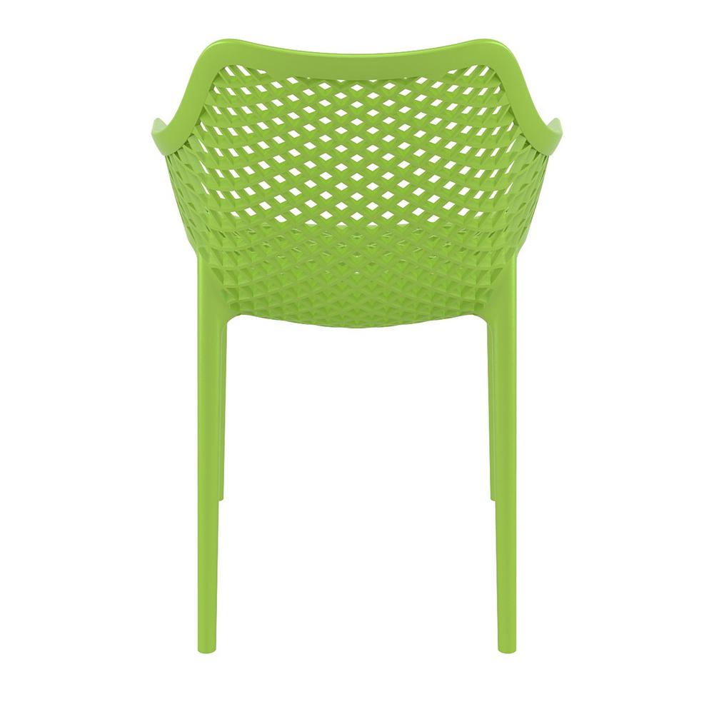 Air XL Outdoor Dining Arm Chair Tropical Green, Set of 2. Picture 5