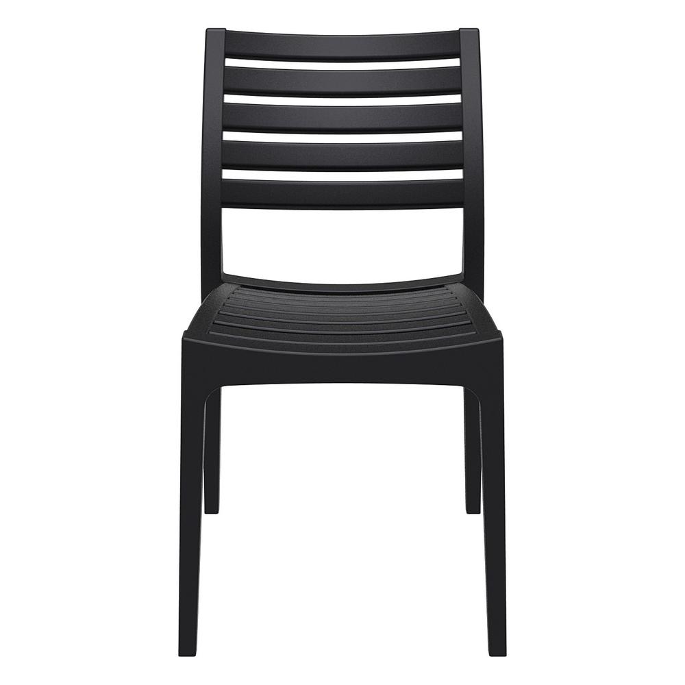Outdoor Dining Chair, Set of 2, Black, Belen Kox. Picture 3