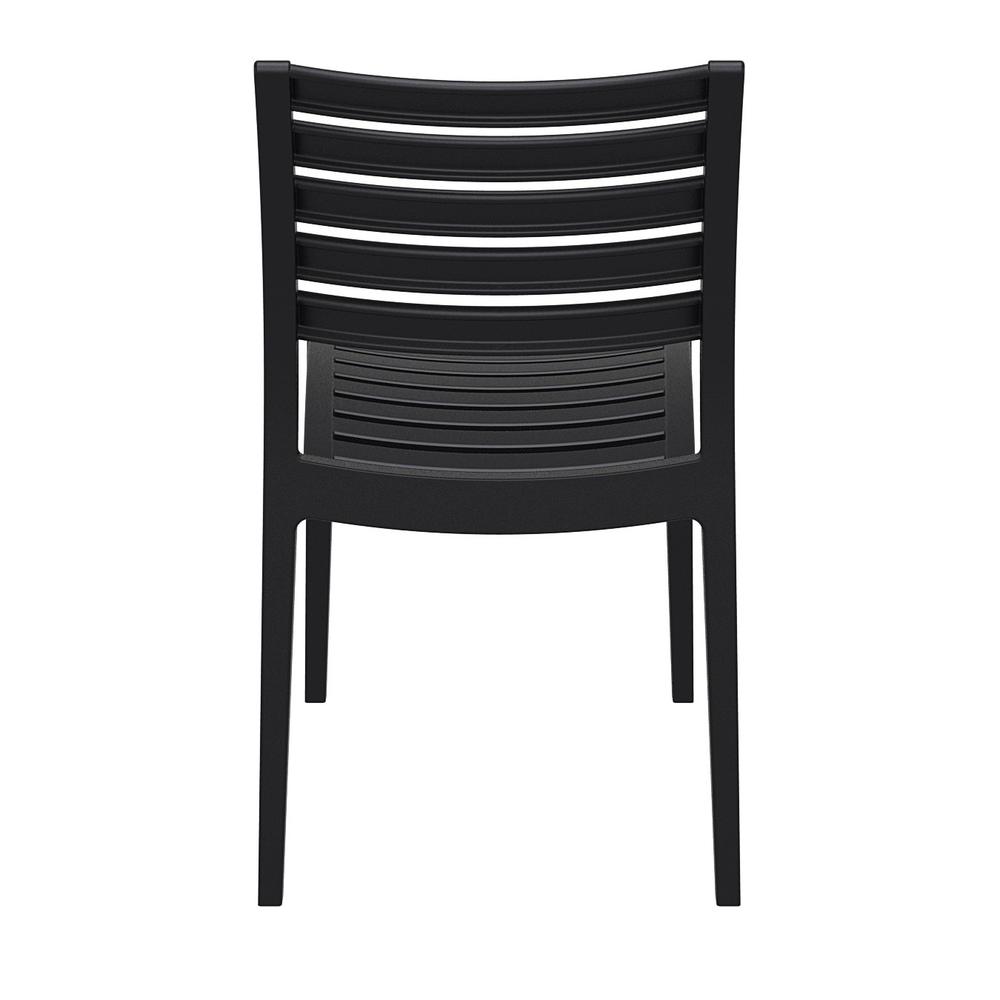 Outdoor Dining Chair, Set of 2, Black, Belen Kox. Picture 5