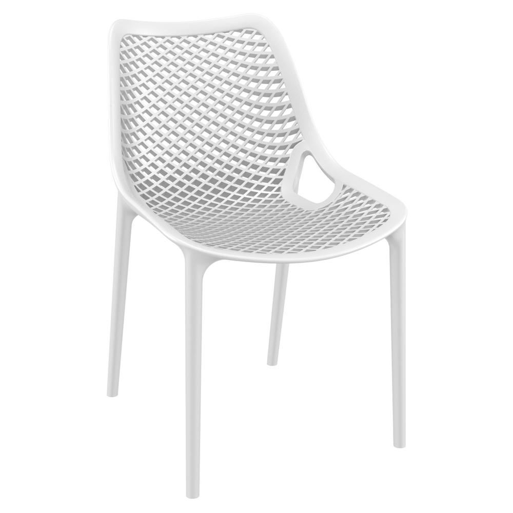 Air Bistro Set 3 Piece White. Picture 3