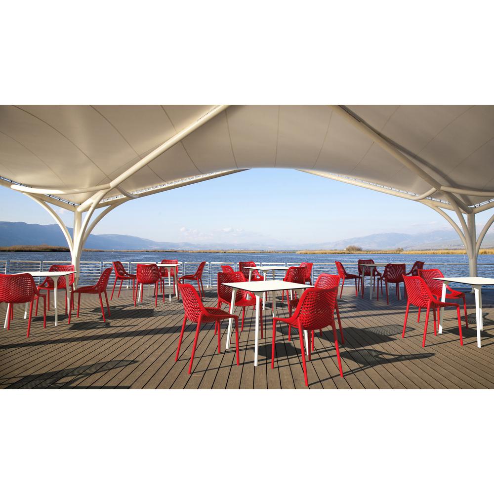 Outdoor Dining Chair, Set of 2, Red, Belen Kox. Picture 3