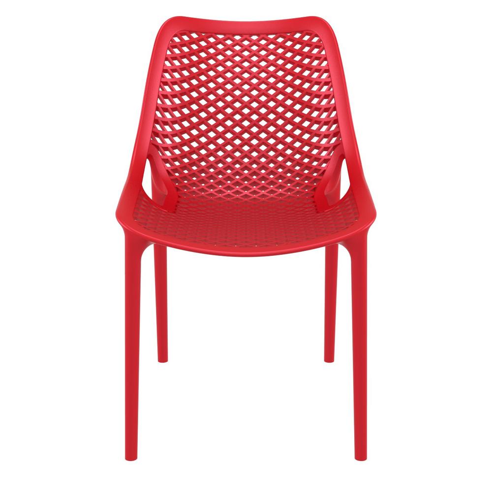 Outdoor Dining Chair, Set of 2, Red, Belen Kox. Picture 5