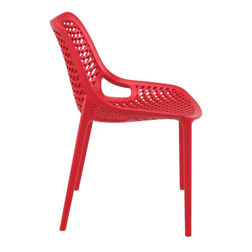 Outdoor Dining Chair, Set of 2, Red, Belen Kox. Picture 6