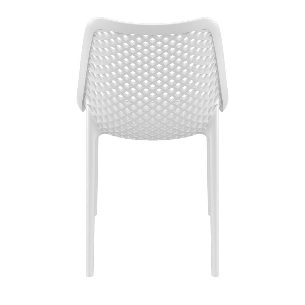 Air Outdoor Dining Chair White, Set of 2. Picture 8