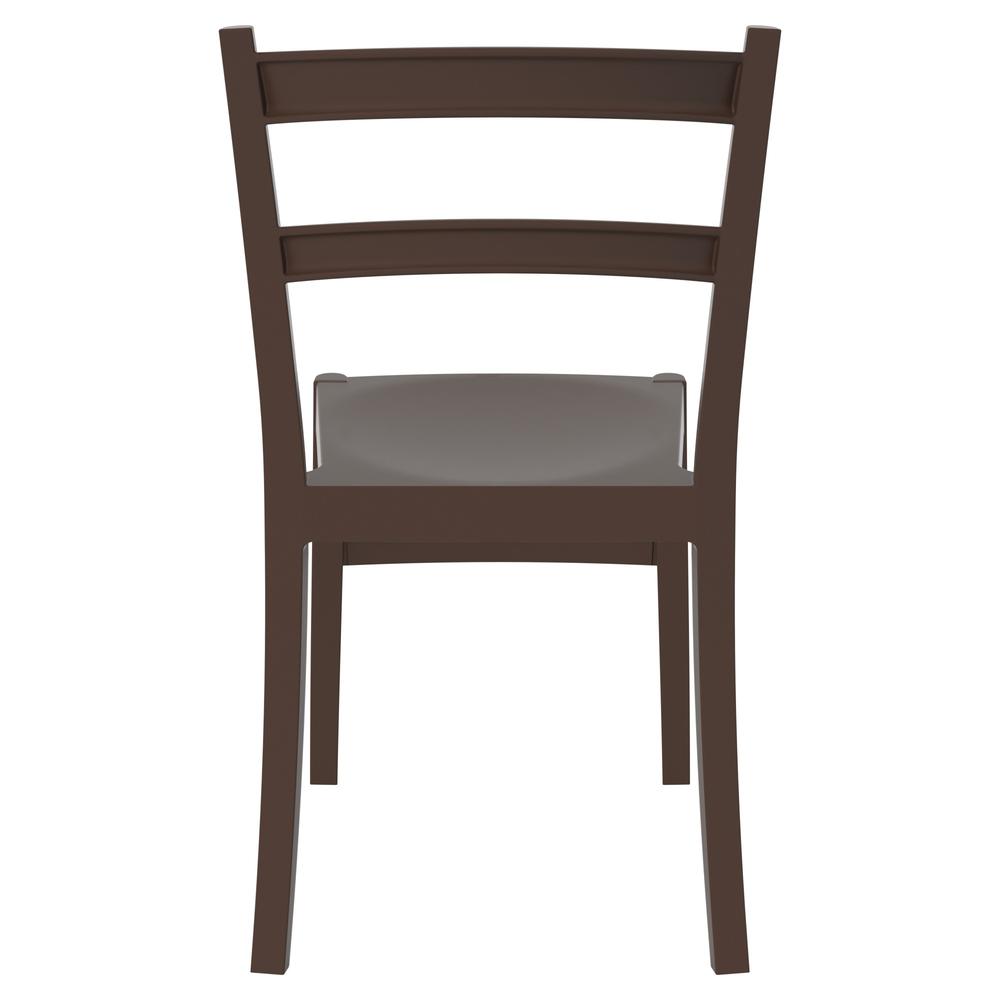 Tiffany Dining Chair Brown, Set of 2. Picture 5