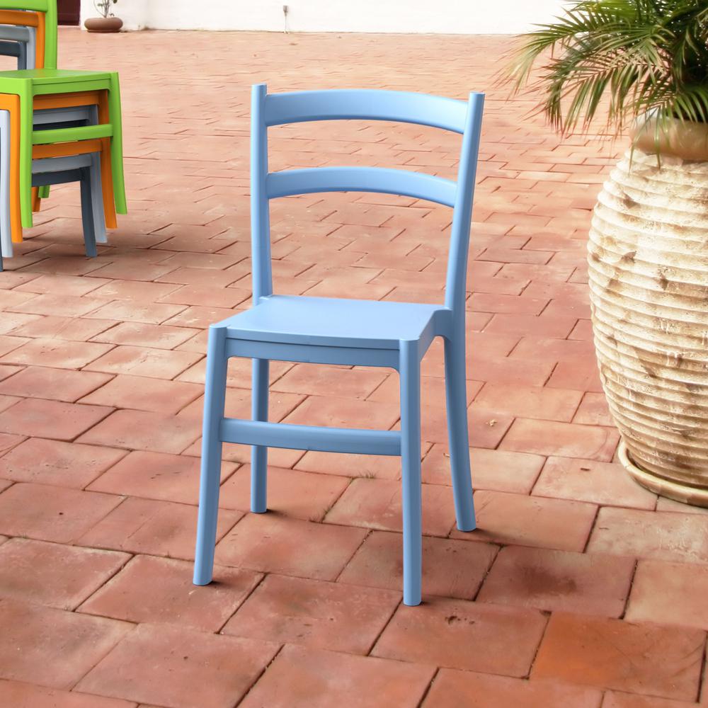 Tiffany Dining Chair Light Blue, Set of 2. Picture 6