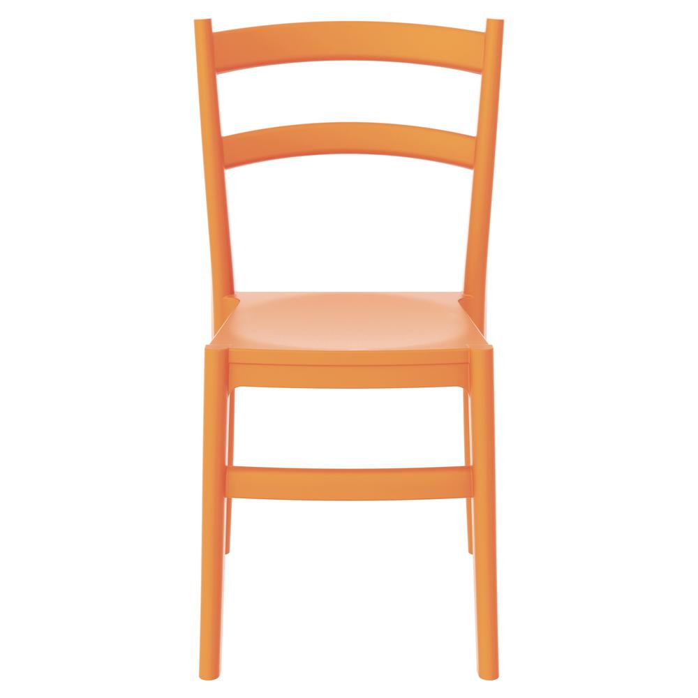 Tiffany Dining Chair Orange, Set of 2. Picture 3